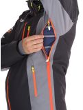 Miniatura Deluni, Challenger 4 chaqueta de esquí hombres Black / Anthracite gris, negro 