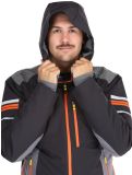 Miniatura Deluni, Challenger 4 chaqueta de esquí hombres Black / Anthracite gris, negro 