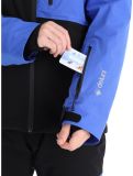 Miniatura Deluni, Icerocker Plus chaqueta de esquí hombres Black / Blue azul, negro 