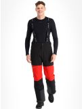 Miniatura Deluni, Icerocker Pro pantalones de esquí hombres Black / Red negro, rojo 