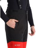 Miniatura Deluni, Icerocker Pro pantalones de esquí hombres Black / Red negro, rojo 