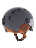 Miniatura Deluni, Montano Pro 2 casco con visera unisex Matt Dark Grey gris 