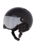 Miniatura Deluni, Montano Pro 1 casco con visera unisex Matt Black negro 