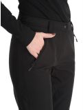 Miniatura Deluni, Neva pantalones de esquí softshell mujeres Basic Black negro 