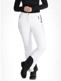 Miniatura Deluni, Neva pantalones de esquí softshell mujeres Optic White blanco 