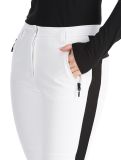 Miniatura Deluni, Neva pantalones de esquí softshell mujeres Optic White blanco 