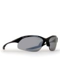 Miniatura Demon, 832 gafas de sol unisex Matt Black - Smoke Mirror negro 