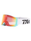 Miniatura Demon, Intrepid (OTG) gafas de esquí unisex Matt Light Blue - Orange Red Mirror azul 