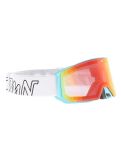 Miniatura Demon, Intrepid (OTG) gafas de esquí unisex Matt Light Blue - Orange Red Mirror azul 