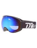 Miniatura Demon, Magnet gafas de esquí lente extra unisex Matt Black Blue - Multilayer Smoke Blue negro 