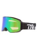 Miniatura Demon, Master gafas de esquí unisex Matt  Black Green - Orange Green Mirror negro, verde 