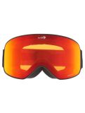 Miniatura Demon, Master gafas de esquí unisex Matt Black Red - Orange Red Mirror negro, rojo 