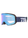 Miniatura Demon, Master gafas de esquí unisex Matt Black Blue - Orange Blue Mirror azul, negro 