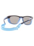 Miniatura Demon, Rock gafas de sol niños Rubber Black - Blue Mirror negro 