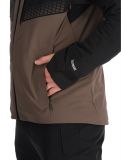 Miniatura Descente, M-GK26 chaqueta de esquí hombres Bark Brown marrón 