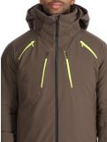 Miniatura Descente, M-GK27 chaqueta de esquí hombres Bark Brown marrón 