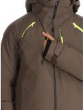 Miniatura Descente, M-GK27 chaqueta de esquí hombres Bark Brown marrón 