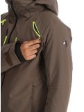 Miniatura Descente, M-GK27 chaqueta de esquí hombres Bark Brown marrón 