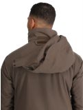 Miniatura Descente, M-GK80 chaqueta de esquí hombres Bark Brown marrón 