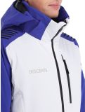 Miniatura Descente, Paddy chaqueta de esquí hombres Super White azul, blanco 