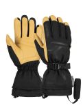 Miniatura Reusch, Down Spirit GTX guantes de esquí hombres Black / Camel marrón, negro 