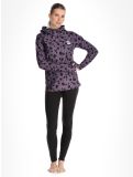 Miniatura Eivy, Icecold Hood camisa termoactiva mujeres Purple Cheetah negro, púrpura 