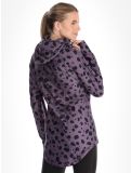 Miniatura Eivy, Icecold Hood camisa termoactiva mujeres Purple Cheetah negro, púrpura 