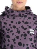 Miniatura Eivy, Icecold Hood camisa termoactiva mujeres Purple Cheetah negro, púrpura 