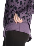 Miniatura Eivy, Icecold Hood camisa termoactiva mujeres Purple Cheetah negro, púrpura 