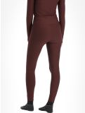 Miniatura Eivy, Icecold Rib Tights pantalón termoactivo mujeres Wine borgoña 