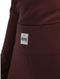 Miniatura Eivy, Icecold Rib Tights pantalón termoactivo mujeres Wine borgoña 