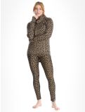 Miniatura Eivy, Icecold Wool camisa termoactiva mujeres Leopard marrón 