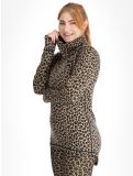 Miniatura Eivy, Icecold Wool camisa termoactiva mujeres Leopard marrón 