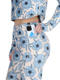 Miniatura Eivy, Pocket pantalón termoactivo mujeres Blue Flower azul, blanco 