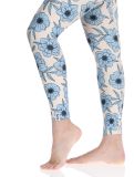 Miniatura Eivy, Pocket pantalón termoactivo mujeres Blue Flower azul, blanco 