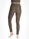 Miniatura Eivy, Pocket pantalón termoactivo mujeres Leopard marrón 