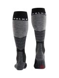 Miniatura Falke, SK2 Intermediate calcetines de esquí mujeres Black Mix gris, negro 