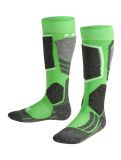 Miniatura Falke, SK2 Intermediate calcetines de esquí niños Vivid Green verde 