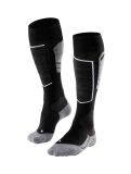 Miniatura Falke, SK4 Advanced calcetines de esquí hombres Black Mix gris, negro 