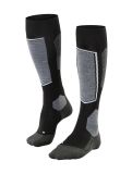 Miniatura Falke, SK6 Pro calcetines de esquí hombres Black Mix gris, negro 