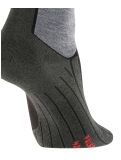 Miniatura Falke, SK6 Pro calcetines de esquí hombres Black Mix gris, negro 