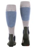 Miniatura Falke, SK6 Pro calcetines de esquí hombres M. Grey Melange gris 