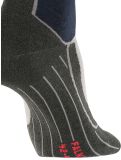 Miniatura Falke, SK6 Pro calcetines de esquí hombres M. Grey Melange gris 