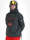 Miniatura Geographical Norway, Benyamine chaqueta de esquí hombres Dark Grey gris 