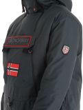 Miniatura Geographical Norway, Benyamine chaqueta de esquí hombres Dark Grey gris 