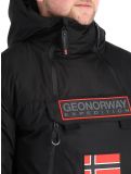 Miniatura Geographical Norway, Benyamine chaqueta de esquí hombres Black negro 