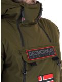 Miniatura Geographical Norway, Benyamine chaqueta de esquí hombres Kaki verde 