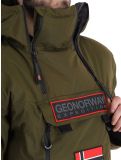 Miniatura Geographical Norway, Benyamine chaqueta de esquí hombres Kaki verde 