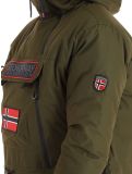 Miniatura Geographical Norway, Benyamine chaqueta de esquí hombres Kaki verde 