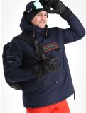 Miniatura Geographical Norway, Benyamine chaqueta de esquí hombres Navy azul 